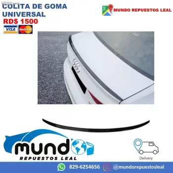 Spoiler colita de goma universal