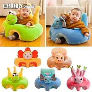 Asiento silla para bebe acolchado peluche algodon comoda sofa de apoyo