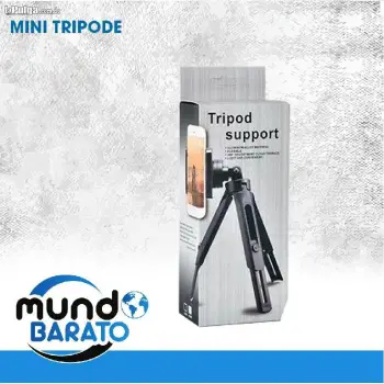 Mini tripode para celular camara ligero de mesa portatil compacto home