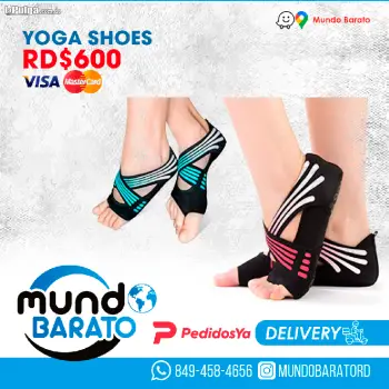 Zapatos antideslizantes para yoga medias deportivas bailoterapia pilat