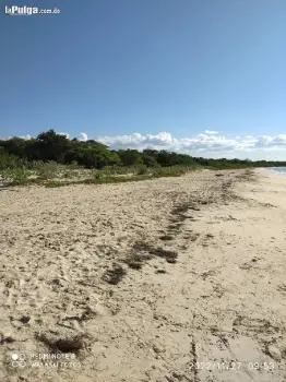 Vendo terreno en primera línea de playa en pedernales.