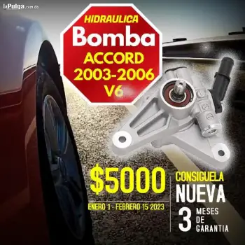 Bomba hidraulica honda accord 2003 2006 nuevas garantizadas