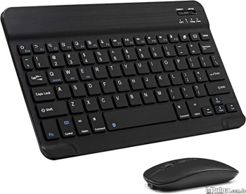 Combo de teclado y mouse bluetooth ultradelgado recargable portátil i