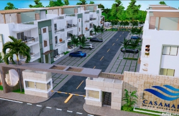 Se vende proyecto de apartamentos casamar beach residence en najayo