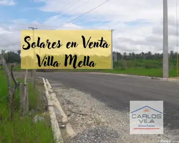 Solares en venta en villa mella santo domingo norte