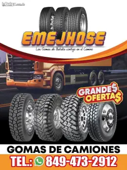 Gomas de camion