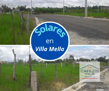 Solares en venta en villa mella santo domingo norte