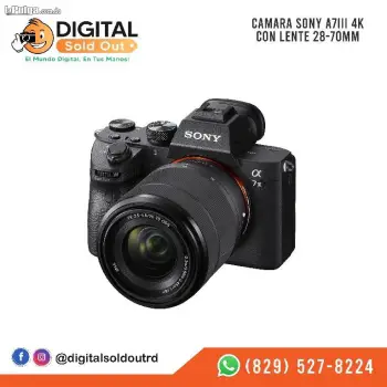 Camara sony a7iii nueva