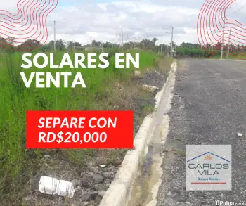 Solares en venta en villa mella desde 135 mts