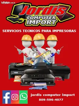 Servicios reparcion y ventas de impesora de todas las marcas y modelo