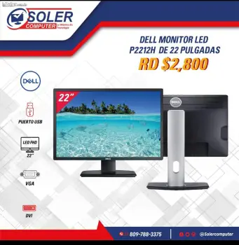 Especial de monitores dell de 22 pulg