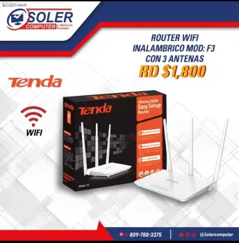 Especial de router tenda se 3 antenas wifi