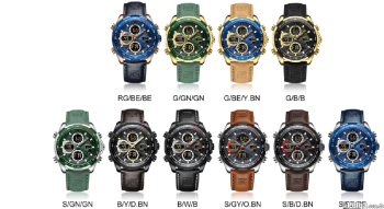 Relojes digitales militares para hombre reloj analógico de cuarzo imp