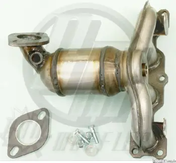 hyundai sonata 2.4l 2009-2014 manifold catalytic converter 10h409