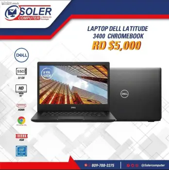 Especial de laptop dell latitude 3400 procesador