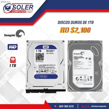 Especial de disco duro capacidad 1tb