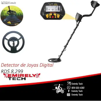 Detector de metales con pantalla digital detector de joyas con pantall