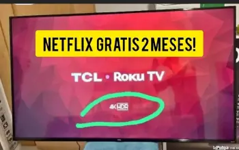 Tcl 4k de 43 pulgadas