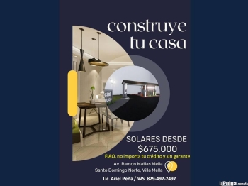 Solares con su titulo fiao