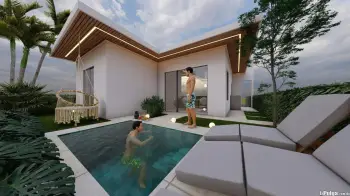 Venta de casas de 2 habitaciones en palmera resipal en bávaro