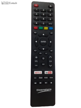 Control remoto universal para smart tv dimensions