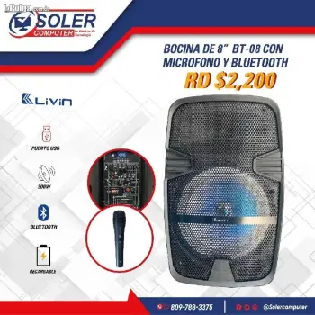 Bocina bluetooth en oferta