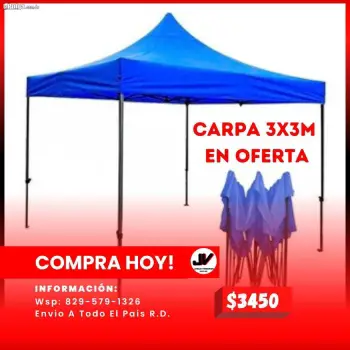 Carpas plegables 3x3 metros