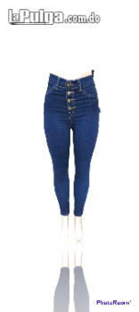 Patalones jeans altos para damas  al por mayor y detalles