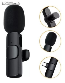 Micrófono lavalier 24g inalámbrico para iphone. de solapa