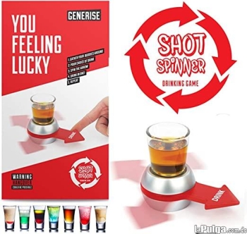 Juego de fiesta spin shot para adultos diversión para beber