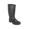 Bota pvc hule con forro poliester antibacterial seguridad industrial