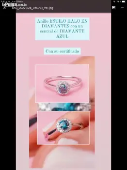 Anillo con diamantes