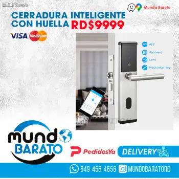 Cerradura inteligente acero inoxidable bluetooth  app clave / tarjeta