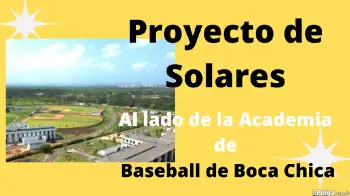 Solares y terrenos en boca chica residencial los beisbolistas