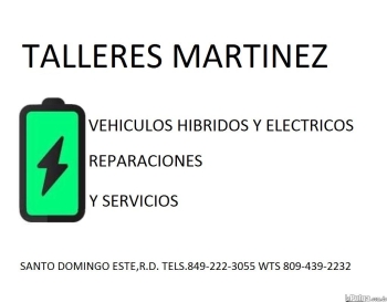 Reparaciones vehiculos hibridos bateria piezas