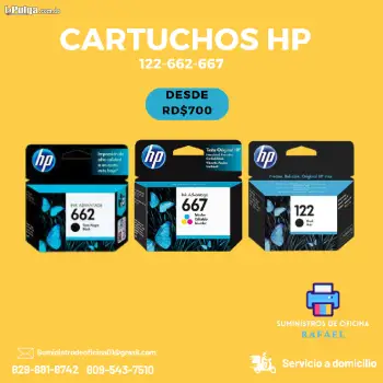 Cartuchos hp