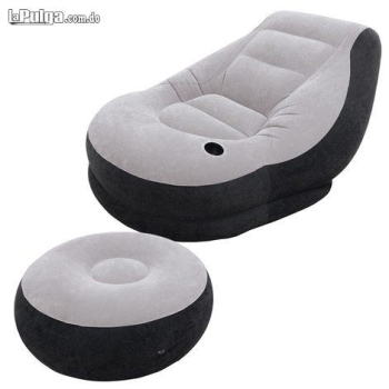 Sillon  reposapiés inflable intex