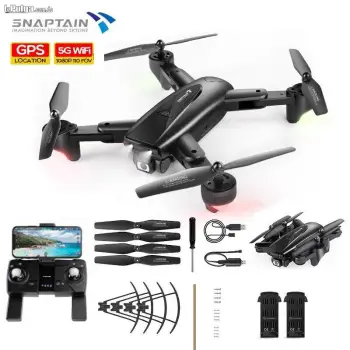 Drones snaptain sp500 con gps camara 4k full hd y 2 baterias