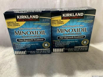 Minoxidil kirkland al 5 original 450 la unidad si compra 1 caja enter