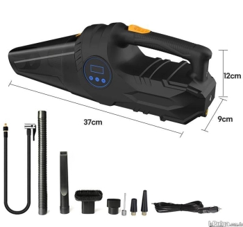 Aspiradora e inflador de aire electrico para vehiculo 12v