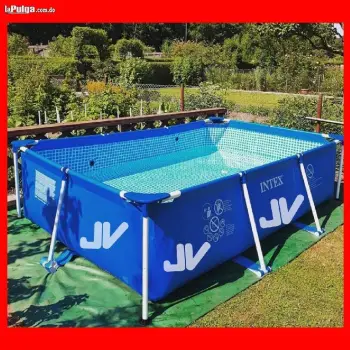 Piscinas 3.0m rectangular familiar intex