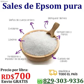 Sales epsom epson sulfato de magnesio magnesium sulfato en  la zona or