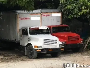 Camion international 466 del 1992 rojo