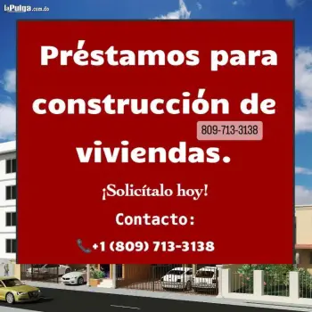 PrÉstamos construcciÓn