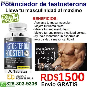 Elevar subir aumentar la testosterona en hombres con hierbas naturales