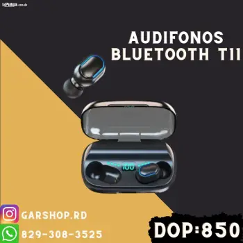 Audífonos bluetooth t11