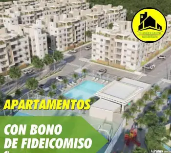 Apartamento en sector sde - autopista san isidro 3 habitaciones 2 parq