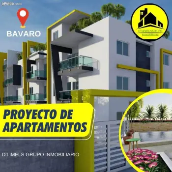 Apartamento en sector barahona 3 habitaciones 2 parqueos