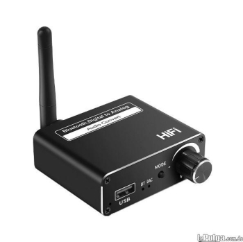 Audio convertidor de audio digital a analogo bluetooth  d18