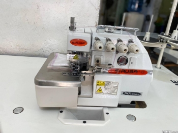 Maquinas de coser mero alta velocidad overlock marca siruba 4 hilos